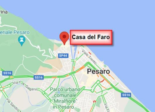 Апартаменти Casa Del Faro - Baia Flaminia Пезаро Екстер'єр фото